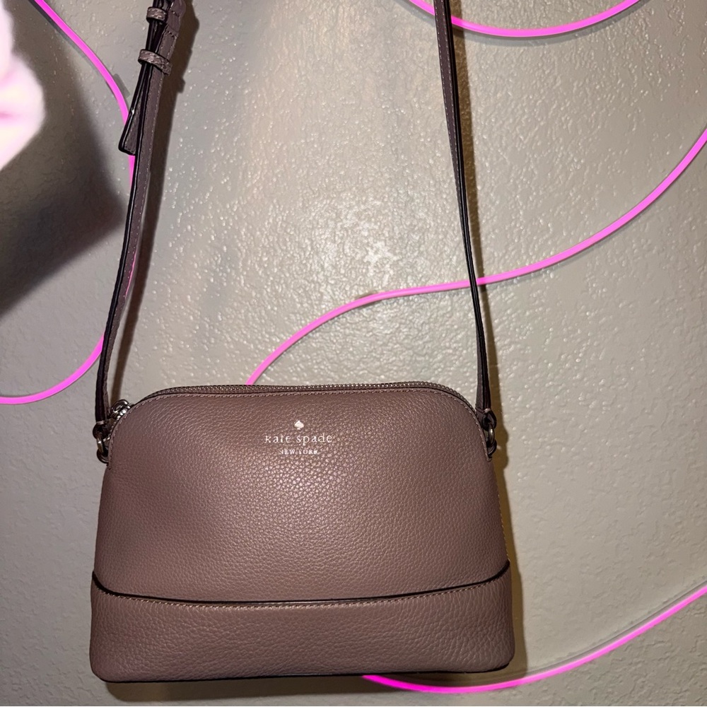 Kate Spade Taupe Crossbody Bag